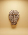 Houten Wandmasker | Handgesneden Timor-Stijl Decoratie