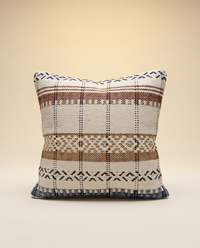 Boho Cushion | Handwoven Striped Tassel Scatter Cushion