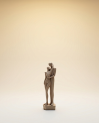 Couple Sculpture | Embracing Pair, 32 cm