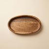 Oval Wooden Serving Tray | Mango Wood Catch-All