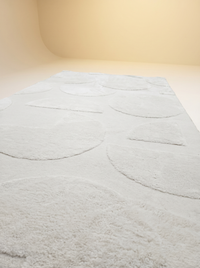 Japandi Vloerkleed | Zacht Ivoorkleurig, 80x150 cm