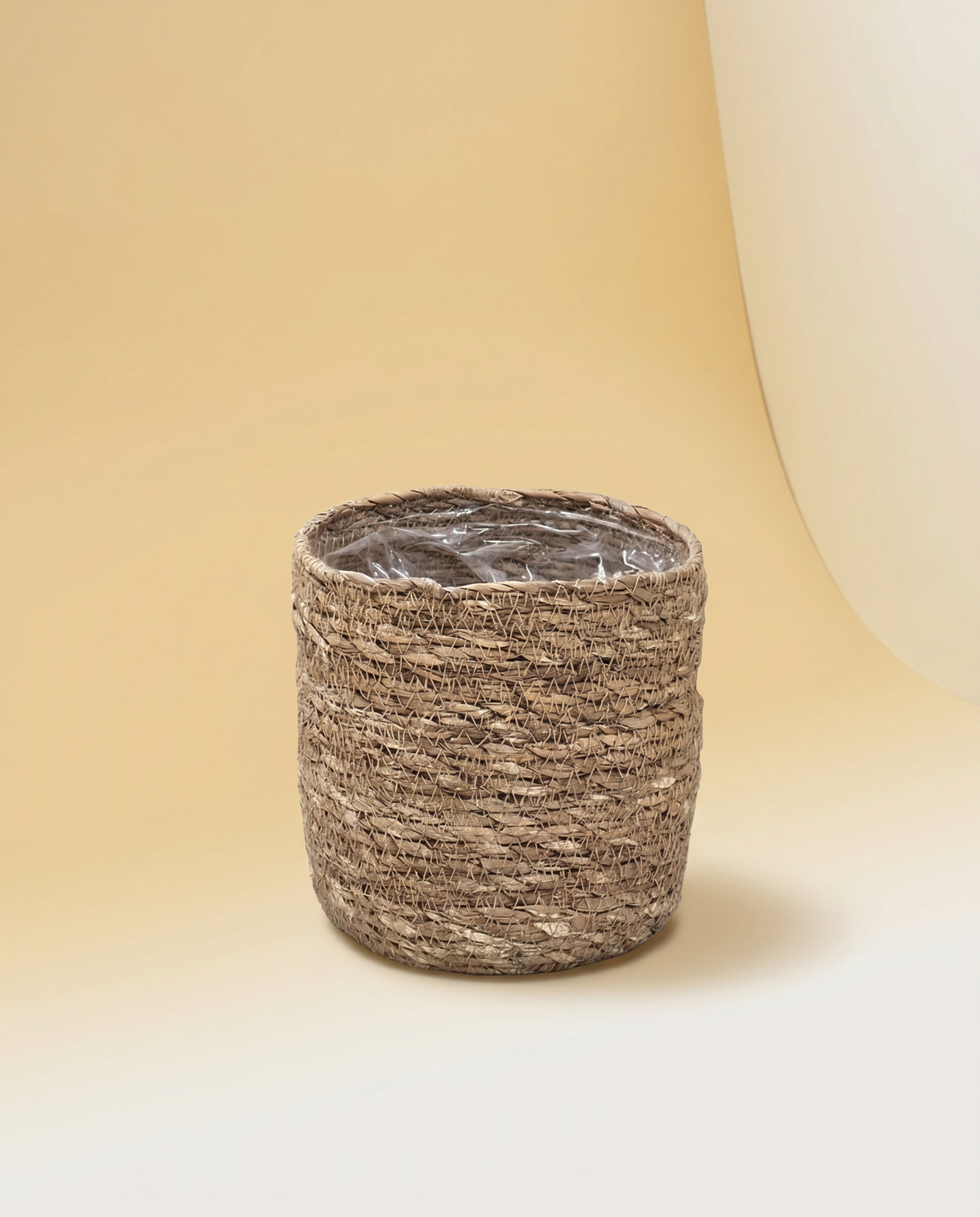 Woven Plant Basket, Set of 2 Natural Cachepots