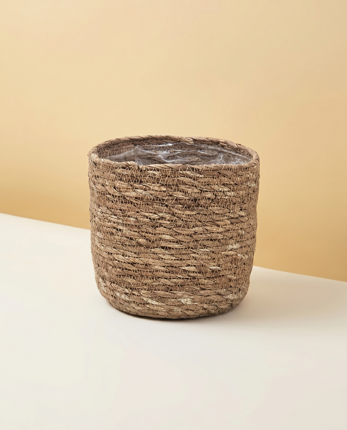 Woven Plant Basket, Set of 2 Natural Cachepots