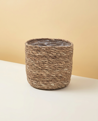 Woven Plant Basket, Set of 2 Natural Cachepots