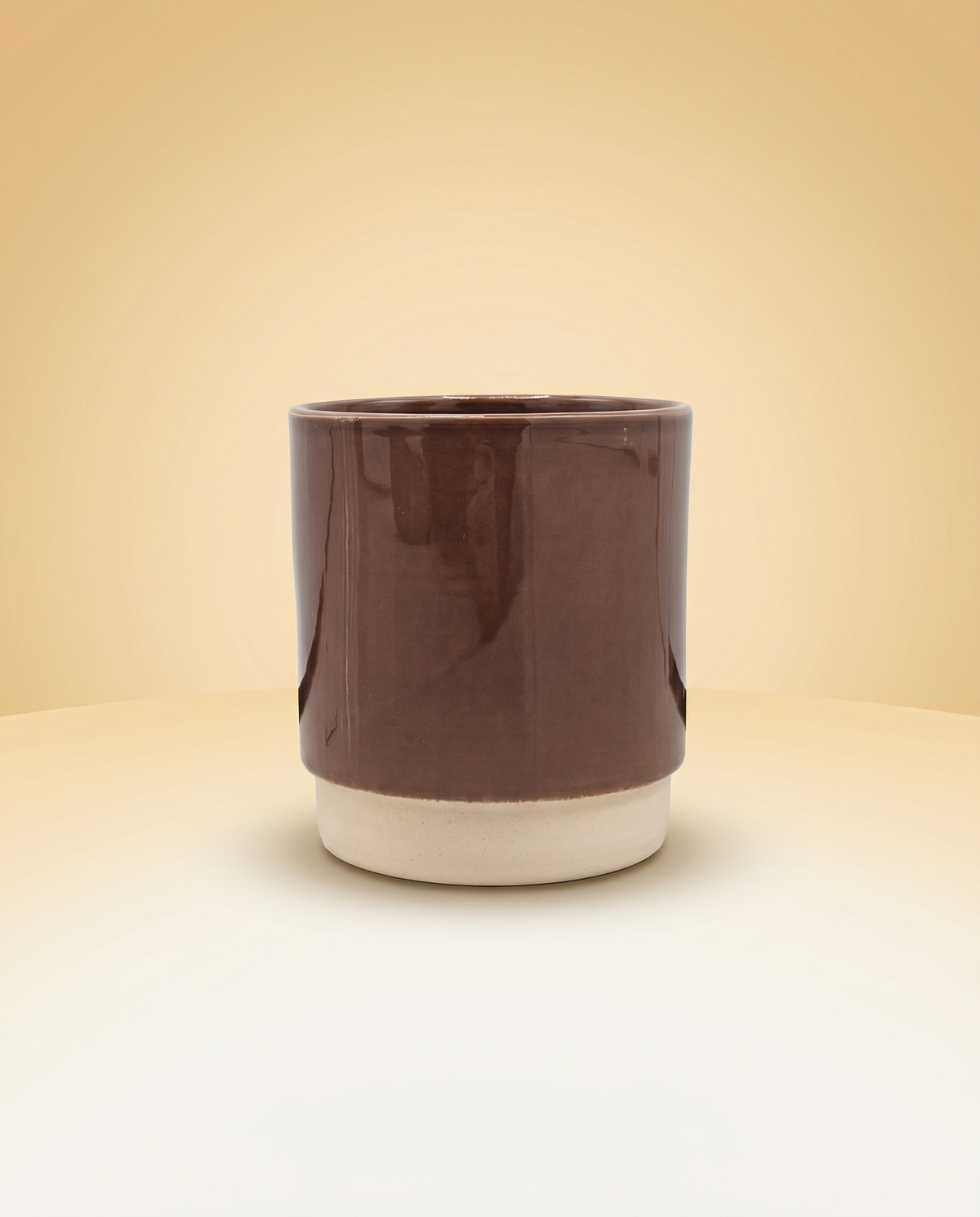 Ceramic Plant Pot - Dusty Terra Small Cachepot