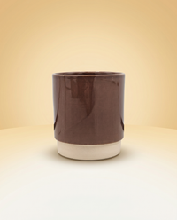 Ceramic Plant Pot - Dusty Terra Small Cachepot