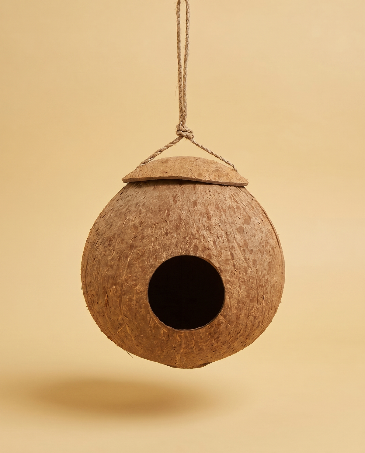 Coconut Birdhouse | Hanging Garden Nest
