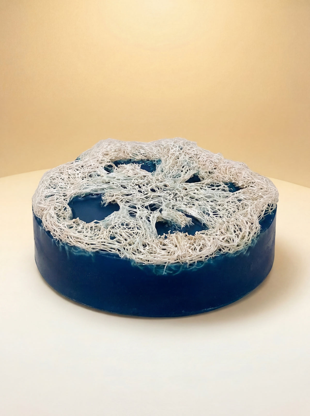 Luffa-zeepblok | Natuurlijke exfoliërende zeep met loofah